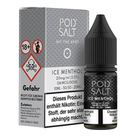 Pod Salt - Ice Menthol Nikotinsalz Liquid 10ml - 20mg Bewertung